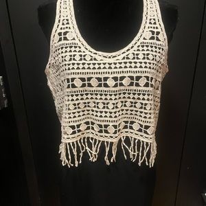 Ralph Lauren Denim & Supply Crochet Top NWT Large